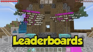 Plugin Leaderboard For Pocketmine 1.16