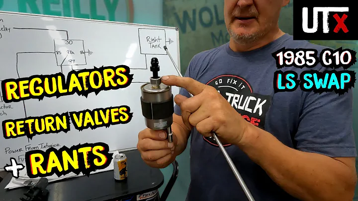 Wiring LS Swap FUEL SYSTEM - Square Body C10 with OEM DUAL TANKS - UTX