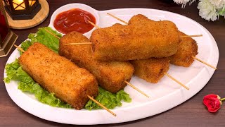 Chicken Bread Sticks For Iftar Ramzan Special Recipes
