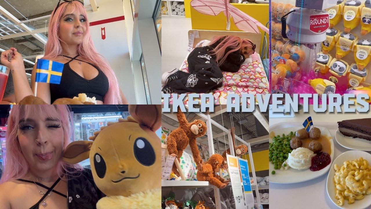a day in my life | first time ikea trip, round1 adventures and techno warehouse rave