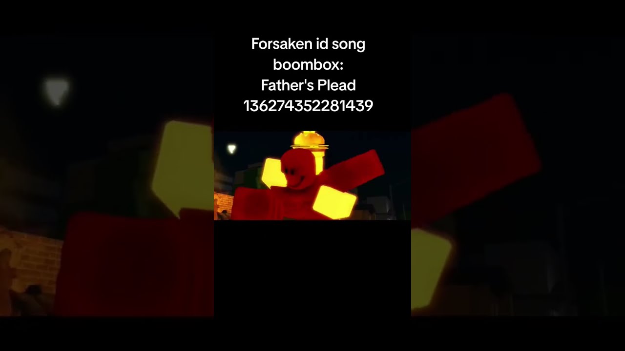 Roblox Forsaken Id Boombox Song Forsaken Boombox Song Roblox Maxres2 