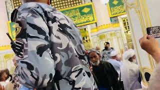 Alhamdulillah aj Roza Rasool S.A.w.waslam or Riaz ul jannah ki ziyarat naseeb hui