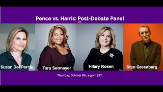 The Common Good: Post Vice Presidential Debate Panel
