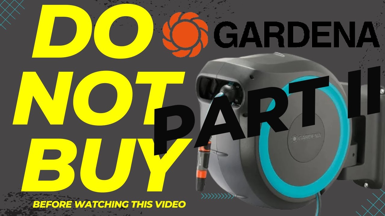 DO NOT BUY this Gardena Hose Reel (Before Watching this Video
