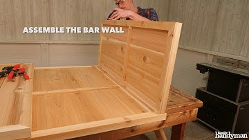 How to Build an Outdoor Folding Bar