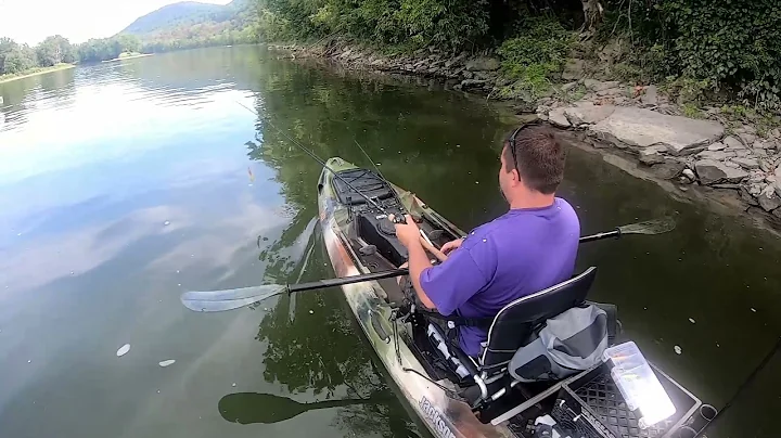 Susquehanna River Kayak Fishing (Towanda, PA)