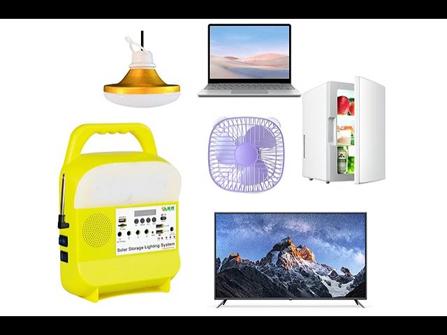 Energy-Efficient and Portable Led Solar Home Lighting System