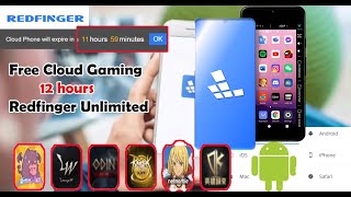 FREE CLOUD GAMING 12 HOURS || REDFINGER UNLIMITED screenshot 4