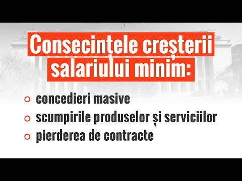 Impactul creșterii salariului minim