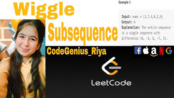 Wiggle Subsequence| Leetcode 376 | Arrays