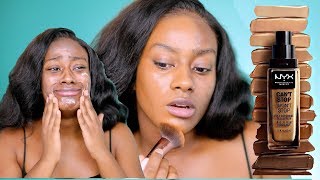 NYX CAN'T STOP WONT STOP FOUNDATION REVIEW! .. IM SHOOKTH!!