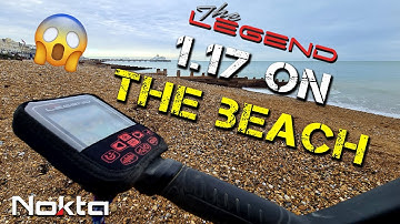 Nokta Legend 1.17 On The Beach - Short Metal Detecting Hunt - Episode 256
