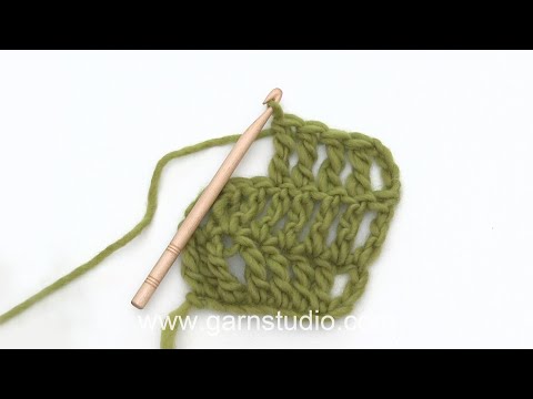 How to crochet a treble (tr) US / double treble (dtr) UK