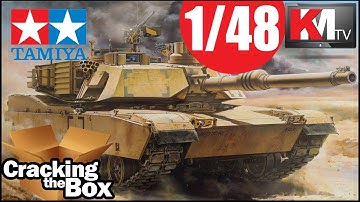Unboxing the Tamiya 1/48 M1A2 Abrams!