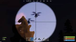 Rust | Admin Abuse...? 2 Men VS 5 helicopters | TOTAL MAYHAM