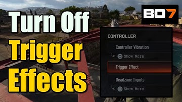 How to Turn Off Trigger Effects & Haptics on PS5 Controller COD Black Ops 7 (Best Method)