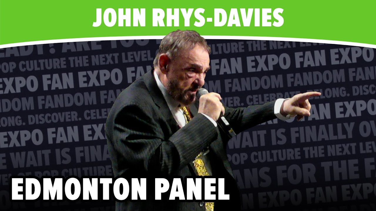 John Rhys-Davies | EDMONTON EXPO Q&A Panel Highlights | LOTR, Indiana Jones
