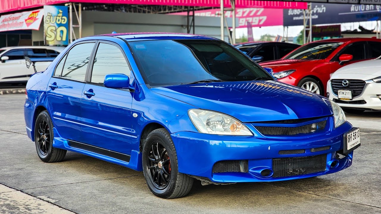 มือเดียวป้ายแดง Mitsubishi​ Lancer 1.6 GLX 2005 99,000 บาท พร้อมใช้งานไม่ต้องซ่อม 