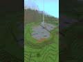 Continuing to Destroy a Small Mountain #shorts #minecraft