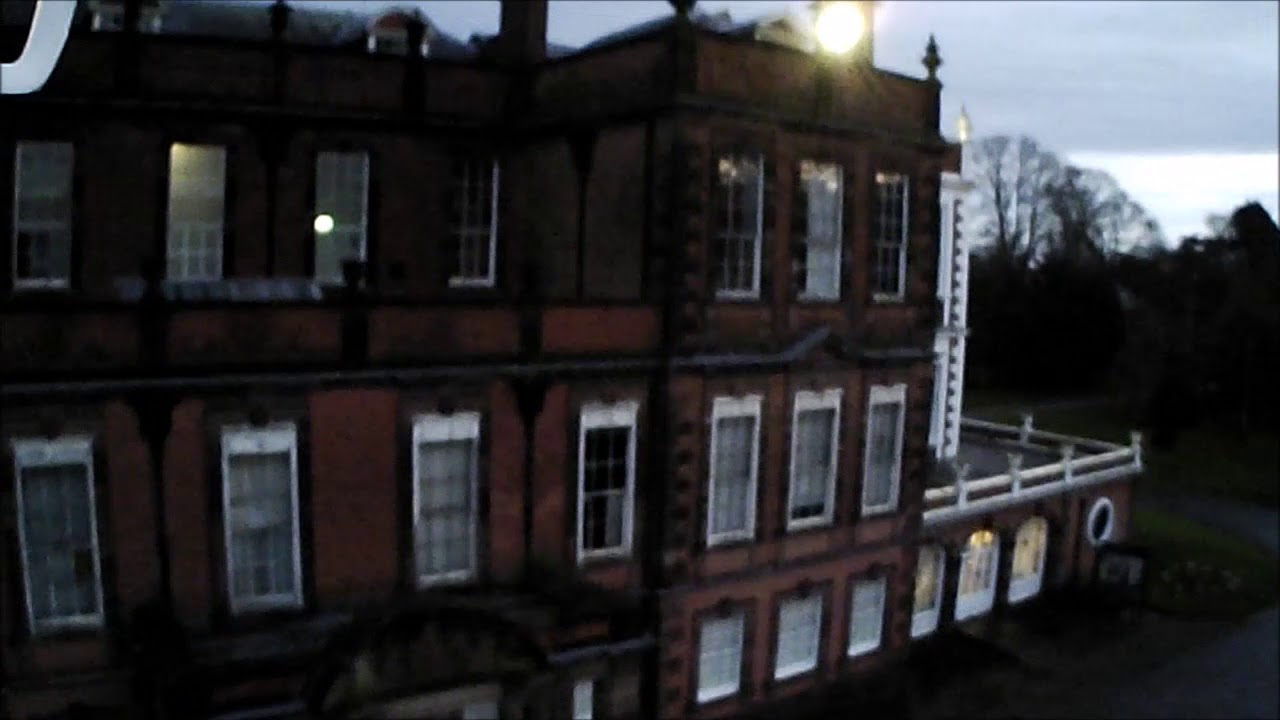 Testing the drone over Croxteth Hall