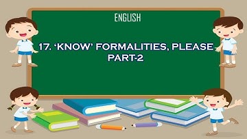 ENGLISH(STD IV): 17: 