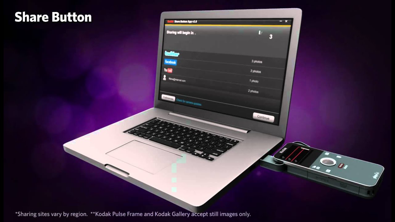 KODAK PLAYFULL Video Camera (2 Minutes Demo)