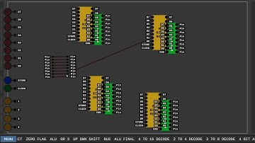 Digital Logic Sim. BUILDING A COMPUTER( part 15 ) making 4x 8-bit ram.