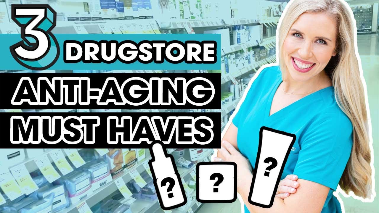 SHOP WITH ME! 3 Drugstore Anti-aging Must Haves | The Budget Dermatologist