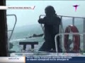 Пограничная служба КНБ РК отработала задержание нарушителей в Каспийском море