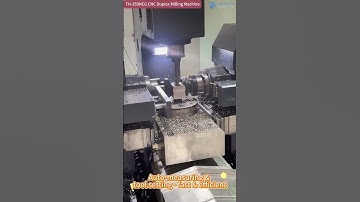 🚀 ASIATOOLS TH-350NCG CNC Duplex Milling Machine - The Ultimate 4-Side Machining Solution!