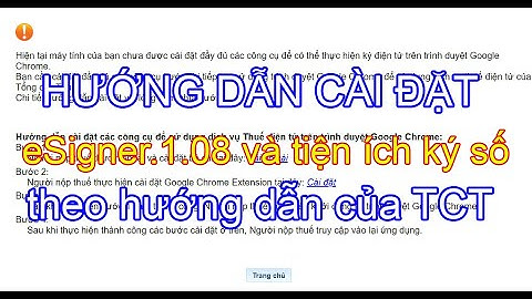 MRKC_Hướng dẫn cài đặt thư viện java esigner 1.08 và tiện ích ký số theo hướng dẫn của Tổng cục thuế