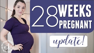 28 WEEKS PREGNANT | 3rd Trimester Goals | Natalie Bennett