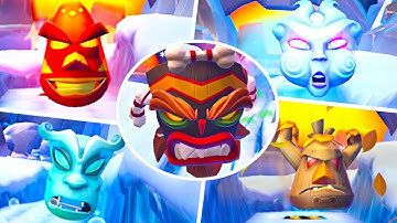 Crash Bandicoot: On the Run! The Elementals - Uka Uka