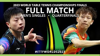 FULL MATCH | MA Long vs LIN Gaoyuan | MS QF | #ITTFWorlds2023