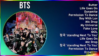 BTS 2024 MIX Playlist - Butter, Life Goes On, Dynamite, Permission To Dance
