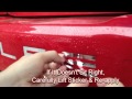 How To Install Mustang Bumper Inserts Saleen &amp; Cobra