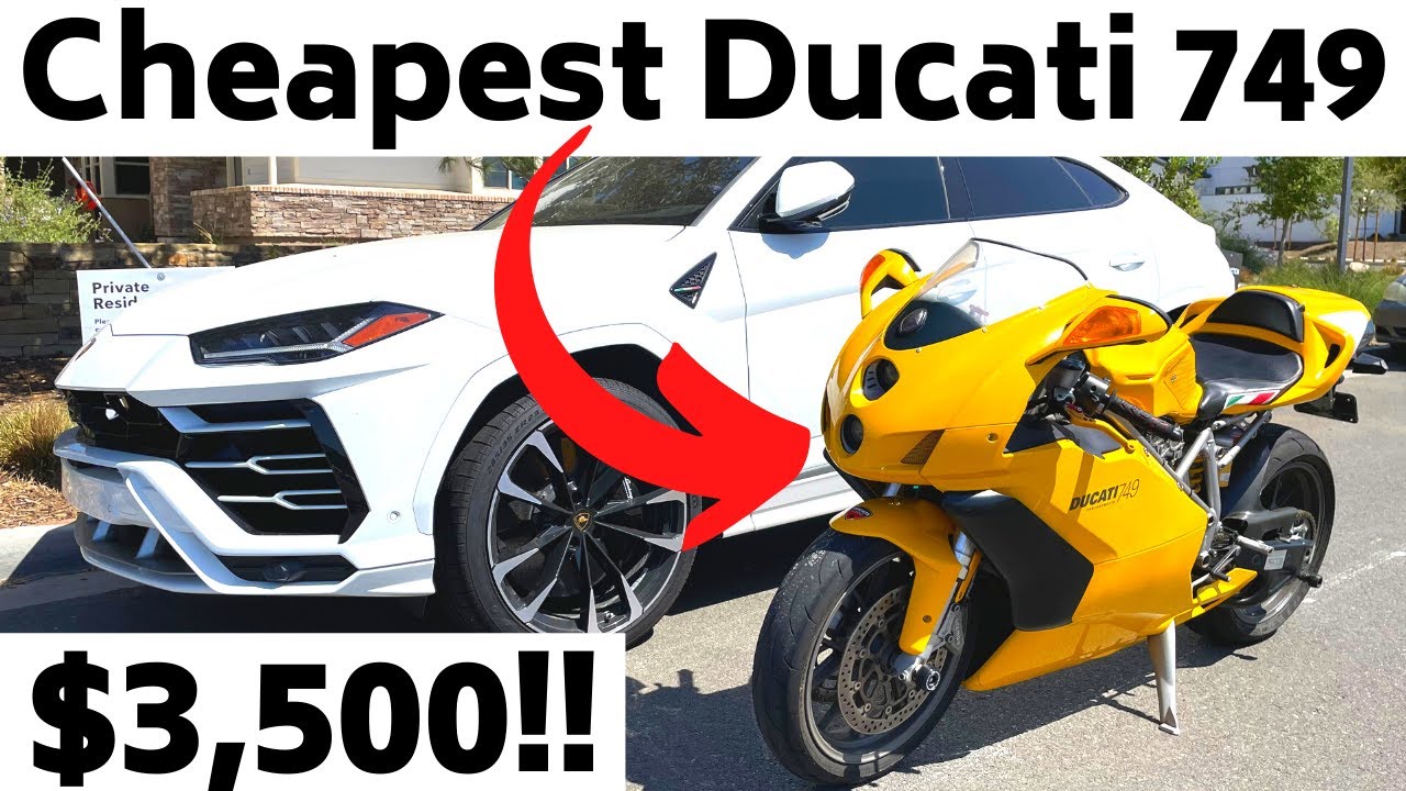 Покупка безумно дешевого итальянского супербайка [] Покупка бюджетного Ducati 749 + первая поездк...
