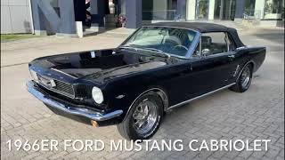 Neu bei CarOutletBerlin: 1966er Ford Mustang Cabriolet