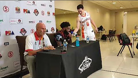 Robert Bolick shows sportsmanship to Myles Powell, coach Brian Goorjian #shorts - DayDayNews