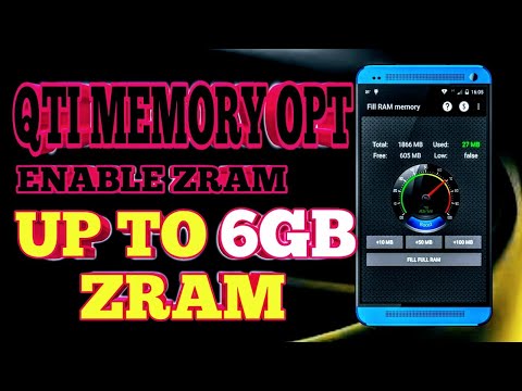 BOOST GAMING PERFORMANCE OF ANY ANDROID | QTI MEMORY OPT MODULE | ZRAM 2GB/4GB/6GB