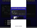 Visualizing terminal pie chart in python #python #pythoncoding #programming #pycharm #ytshorts #fyp