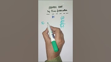 Square root | how to find square root by prime factorization method | math tricks