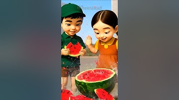 Squid Game AI Watermelon 🍉ASMR #squidgame #squidgame2 #ai #asmr