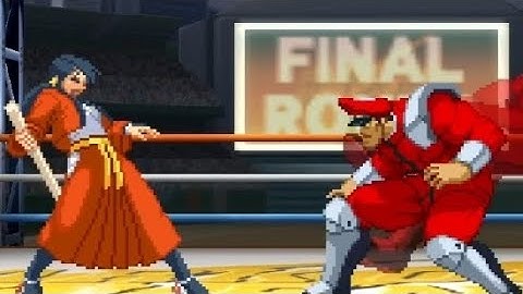M.Bison VS Hibiki - Capcom VS SNK 2