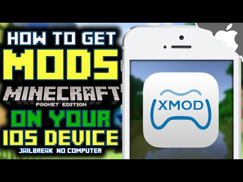 MCPE: How To Get MODS in Minecraft Pocket Edition! (JAILBREAK) (NO COMPUTER) iPhone iPad iPod Touch