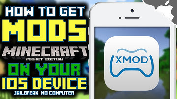 MCPE: How To Get MODS in Minecraft Pocket Edition! (JAILBREAK) (NO COMPUTER) iPhone iPad iPod Touch