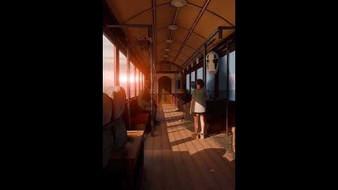 Spirited away looping blender 3D animation. #vfxshorts #animation #blender #spiritedaway #ghibli 