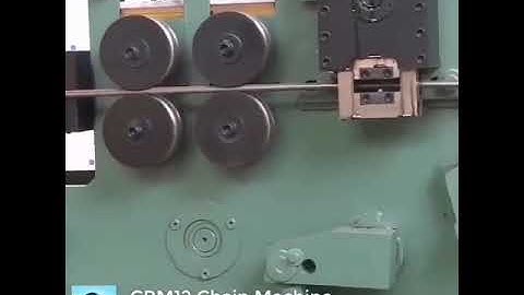 “CBM12 Chain Bending Machine by Oha group🔗 This machine can churns out 150 200 metal link in one m