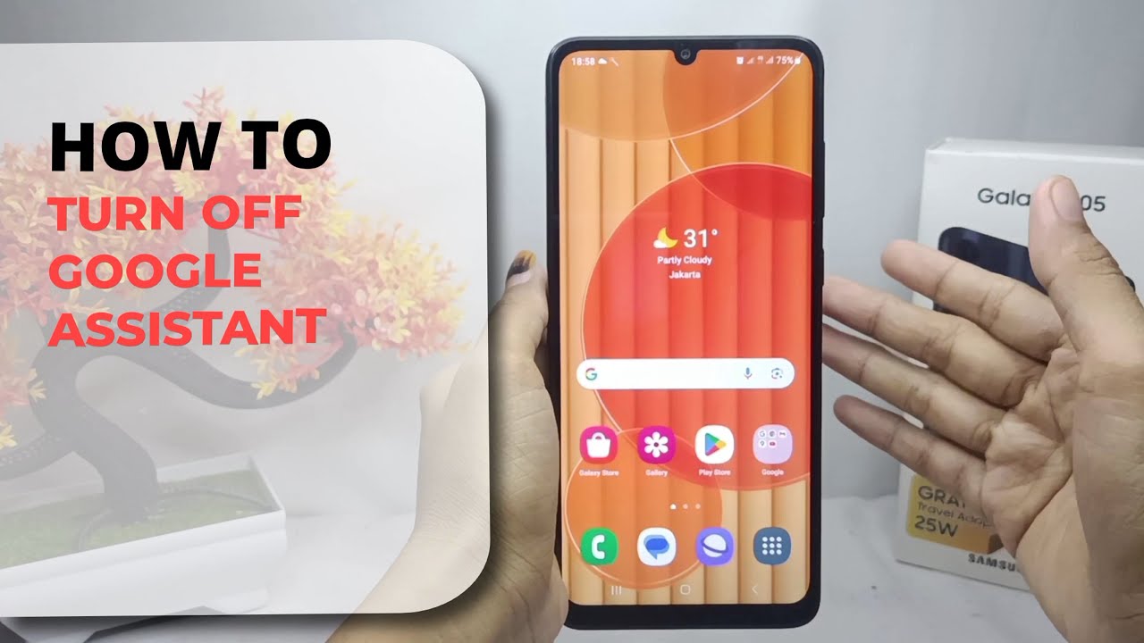 How To Turn Off Google Assistant On Samsung Galaxy A05/A05s - YouTube