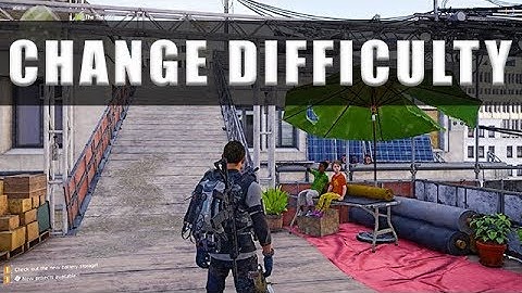 The Division 2: hoe verander je de moeilijkheidsgraad?